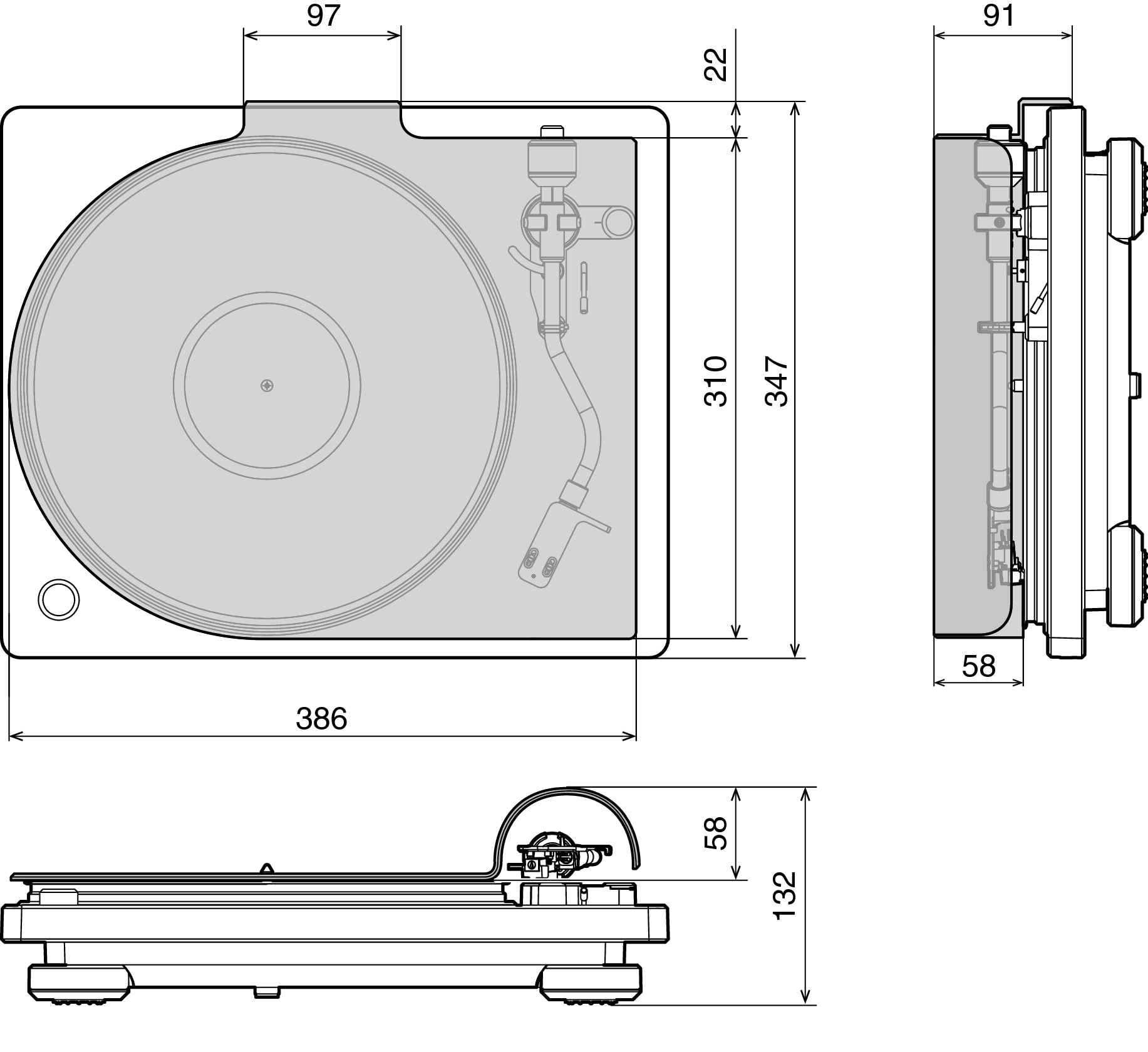 Size DP400 Cover